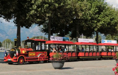 Trenino turistico a Colico